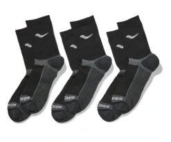 Saucony Inferno Cushion Mid 3-Pack Sock
