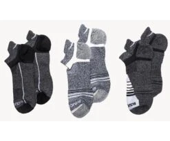 Saucony Men's Inferno Merino Wool Blend No Show 3-Pack Sock 8 Saucony Men's Inferno Merino Wool Blend No Show 3-Pack Sock -Deals TrendyFit Family Store S341000 002 428group29
