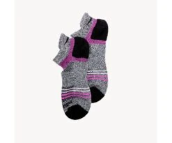 Saucony Inferno Merino Wool Blend No Show 3-Pack Sock -Deals TrendyFit Family Store S341000 680 3