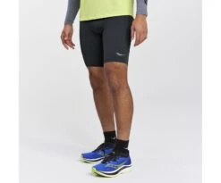 Saucony Men's Bell Lap Short -Deals TrendyFit Family Store SAM800272 BK 1 1