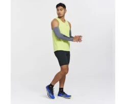 Saucony Men's Bell Lap Short -Deals TrendyFit Family Store SAM800272 BK 4