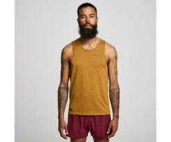 Saucony Men's Stopwatch Singlet -Deals TrendyFit Family Store SAM800277 BZH 1