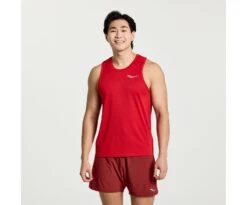 Saucony Men's Stopwatch Singlet -Deals TrendyFit Family Store SAM800277 PP 1