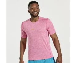 Saucony Men's Stopwatch Short Sleeve -Deals TrendyFit Family Store SAM800278 FQH 1