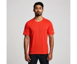 Saucony Men's Stopwatch Short Sleeve -Deals TrendyFit Family Store SAM800278 IF 1