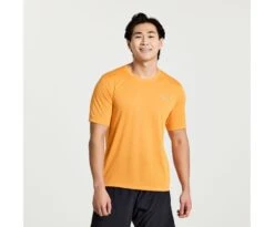 Saucony Men's Stopwatch Short Sleeve -Deals TrendyFit Family Store SAM800278 MAH 1