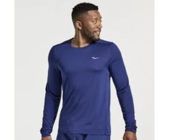 Saucony Men's Stopwatch Long Sleeve -Deals TrendyFit Family Store SAM800279 SD 1