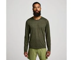 Saucony Men's Stopwatch Graphic Long Sleeve -Deals TrendyFit Family Store SAM800311 UBHA3 1 1