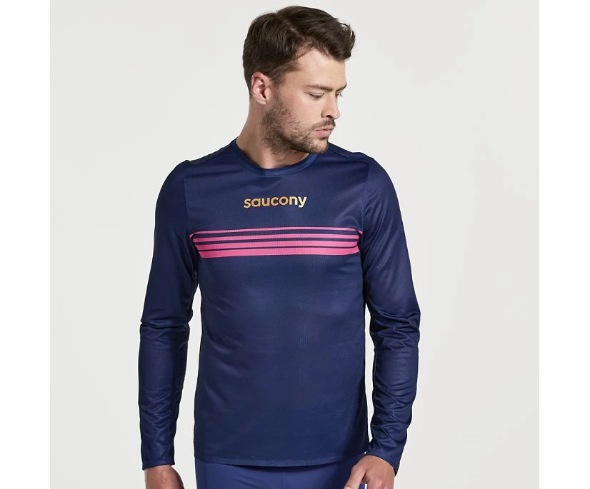 Saucony Men's Elite Long Sleeve 7 Saucony Men's Elite Long Sleeve - Image 7
