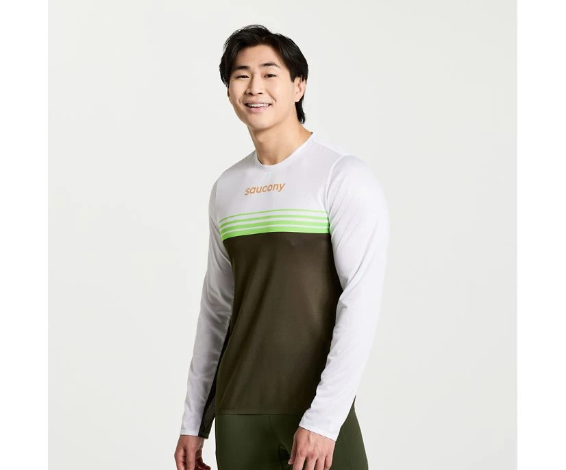 Saucony Men's Elite Long Sleeve 1 Saucony Men's Elite Long Sleeve