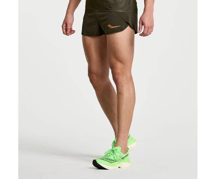 Saucony Men's Elite Split Short 2 Saucony Men's Elite Split Short - Image 2
