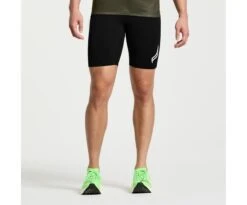 Saucony Men's Elite Tight Short 19 Saucony Men's Elite Tight Short -Deals TrendyFit Family Store SAM800316 BK 1