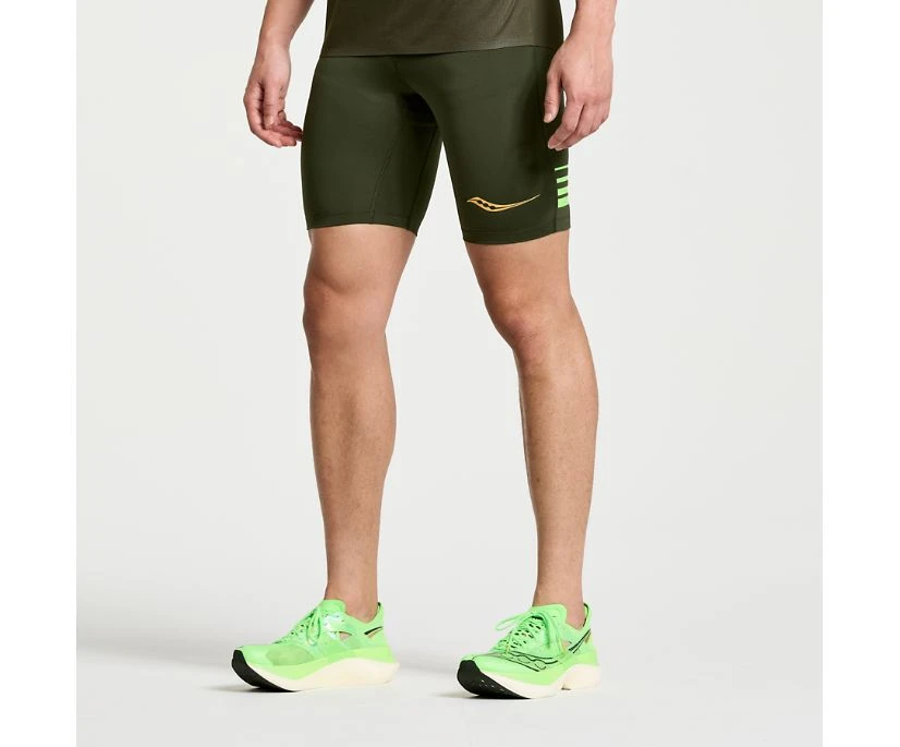 Saucony Men's Elite Tight Short 3 Saucony Men's Elite Tight Short - Image 3