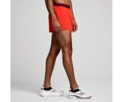 Saucony Men's Outpace 2.5" Split Short -Deals TrendyFit Family Store SAM800326 IF 4