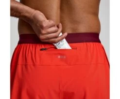 Saucony Men's Outpace 2.5" Split Short -Deals TrendyFit Family Store SAM800326 IF 5