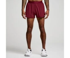 Saucony Men's Outpace 2.5" Split Short -Deals TrendyFit Family Store SAM800326 SU 1