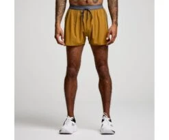 Saucony Men's Outpace 3" Short -Deals TrendyFit Family Store SAM800327 BZ 1 1