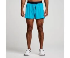 Saucony Men's Outpace 3" Short -Deals TrendyFit Family Store SAM800327 VB 1