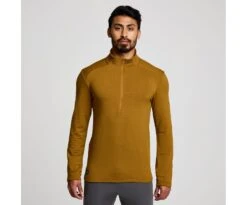 Saucony Men's Triumph 3D 1/2 Zip 22 Saucony Men's Triumph 3D 1/2 Zip -Deals TrendyFit Family Store SAM800357 BZH 1