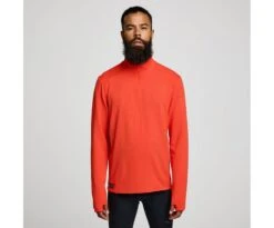Saucony Men's Triumph 3D 1/2 Zip 23 Saucony Men's Triumph 3D 1/2 Zip -Deals TrendyFit Family Store SAM800357 IFH 1 1