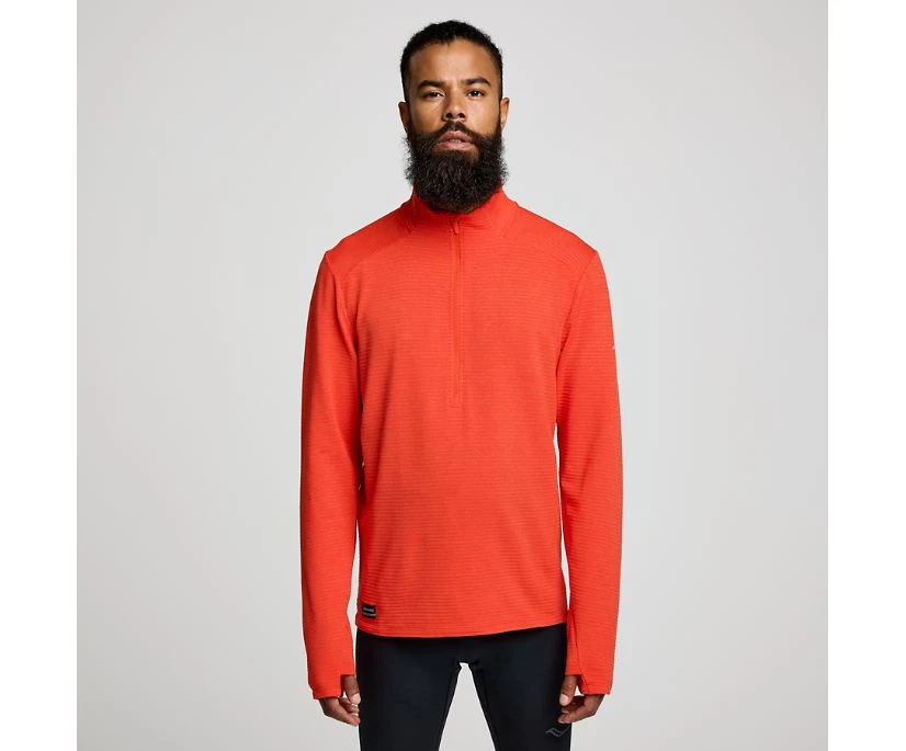 Saucony Men's Triumph 3D 1/2 Zip 1 Saucony Men's Triumph 3D 1/2 Zip