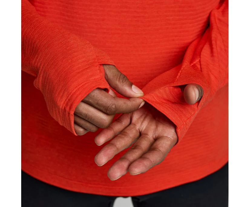 Saucony Men's Triumph 3D 1/2 Zip 4 Saucony Men's Triumph 3D 1/2 Zip - Image 4