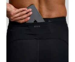 Saucony Men's Fortify Tight -Deals TrendyFit Family Store SAM800358 BK 5