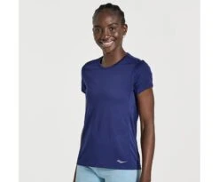 Saucony Women's Stopwatch Short Sleeve -Deals TrendyFit Family Store SAW800370 SD 1