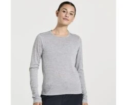 Saucony Women's Stopwatch Long Sleeve -Deals TrendyFit Family Store SAW800371 LGH 1