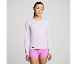 Saucony Women's Stopwatch Long Sleeve -Deals TrendyFit Family Store SAW800371 MV 1