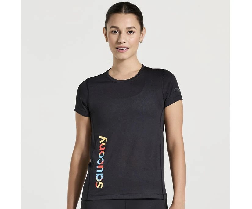 Saucony Women's Stopwatch Graphic Short Sleeve 12 Saucony Women's Stopwatch Graphic Short Sleeve - Image 12