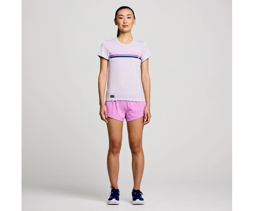 Saucony Women's Stopwatch Graphic Short Sleeve 8 Saucony Women's Stopwatch Graphic Short Sleeve - Image 8