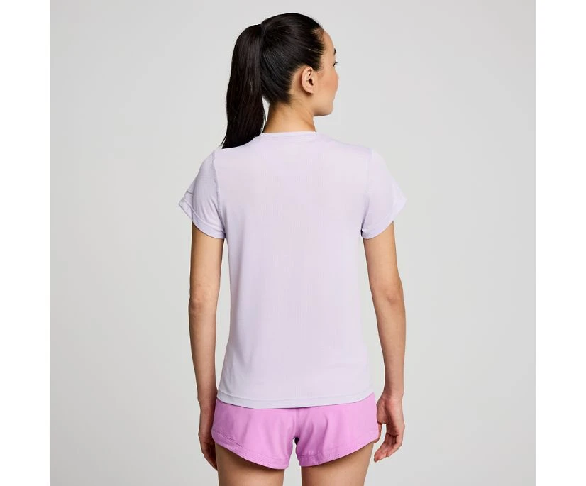 Saucony Women's Stopwatch Graphic Short Sleeve 2 Saucony Women's Stopwatch Graphic Short Sleeve - Image 2