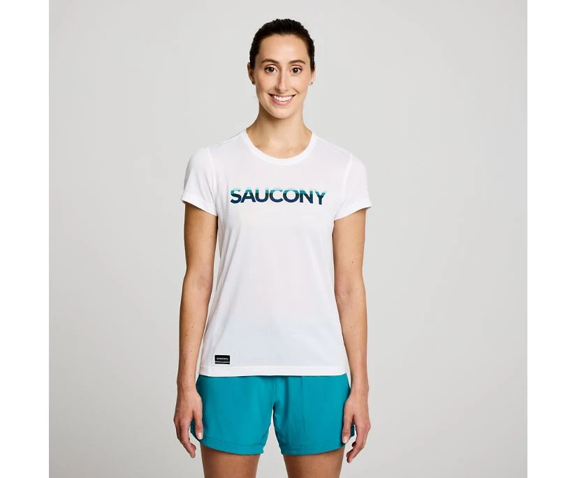 Saucony Women's Stopwatch Graphic Short Sleeve 10 Saucony Women's Stopwatch Graphic Short Sleeve - Image 10