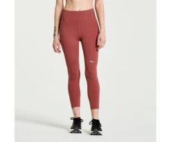 Saucony Women's Fortify Crop Tight -Deals TrendyFit Family Store SAW800398 AB 1
