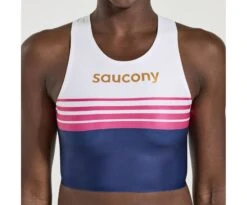 Saucony Women's Elite Crop Top -Deals TrendyFit Family Store SAW800409 SD 2