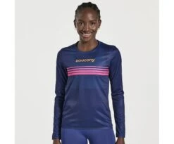 Saucony Women's Elite Long Sleeve -Deals TrendyFit Family Store SAW800414 SD 1