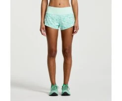 Saucony Women's Outpace 2.5" Split Short -Deals TrendyFit Family Store SAW800421 ATWP 1