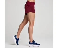 Saucony Women's Outpace 2.5" Split Short -Deals TrendyFit Family Store SAW800421 SU 4