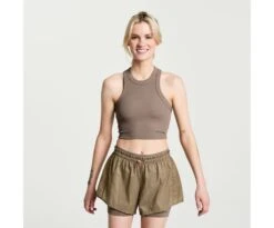 Saucony Women's Elevate Crop Top -Deals TrendyFit Family Store SAW800425 UM 1 1