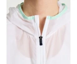 Saucony Women's Elevate Packaway Jacket -Deals TrendyFit Family Store SAW800429 WH 6