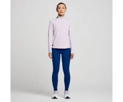 Saucony Women's Triumph 3D 1/2 Zip -Deals TrendyFit Family Store SAW800459 MVH 3