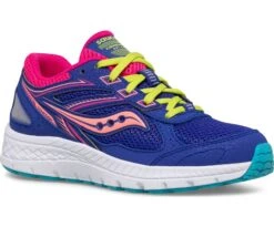Saucony Big Kid's Cohesion 14 Lace Sneaker -Deals TrendyFit Family Store SK165551 1