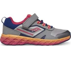 Saucony Big Kid's Wind Shield 2.0 A/C Sneaker -Deals TrendyFit Family Store SK166837 3