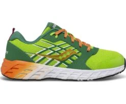 Saucony Big Kid's Wind 2.0 Lace Sneaker -Deals TrendyFit Family Store SK265587 3