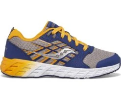 Saucony Big Kid's Wind 2.0 Lace Sneaker -Deals TrendyFit Family Store SK266029 3