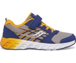 Saucony Big Kid's Wind 2.0 A/C Sneaker -Deals TrendyFit Family Store SK266031 3