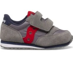 Saucony Big Kid's Jazz Hook & Loop Sneaker -Deals TrendyFit Family Store SL267080 3